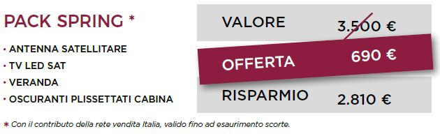 Pla pack spring - da non perdere