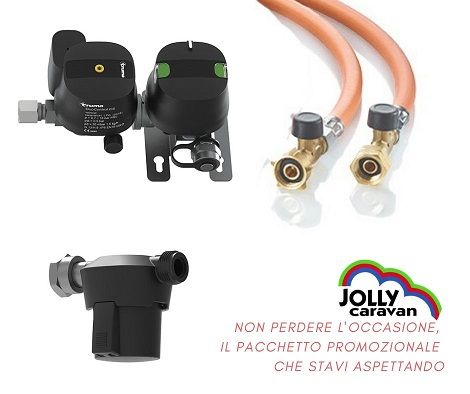 Pacchetto duocontrol cs - filtro gas - tubi flessibili