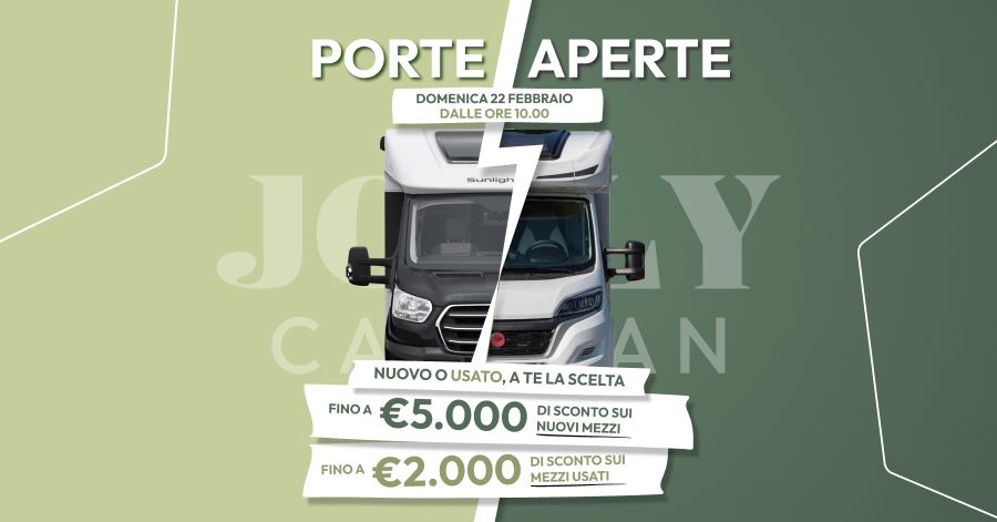 Porte Aperte Jolly Caravan: Nuovo vs Usato